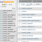 PhpMyAdmin